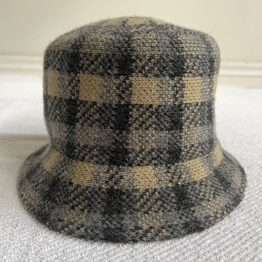 San Diego Hat Company Gala Bucket Hat OS Black Tan - Picture 3 of 4